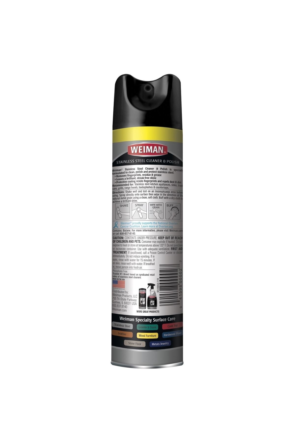Stainless Steel Cleaner Polish Sprey 340 Gr.